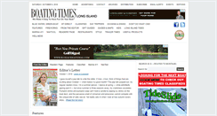 Desktop Screenshot of boatingtimesli.com